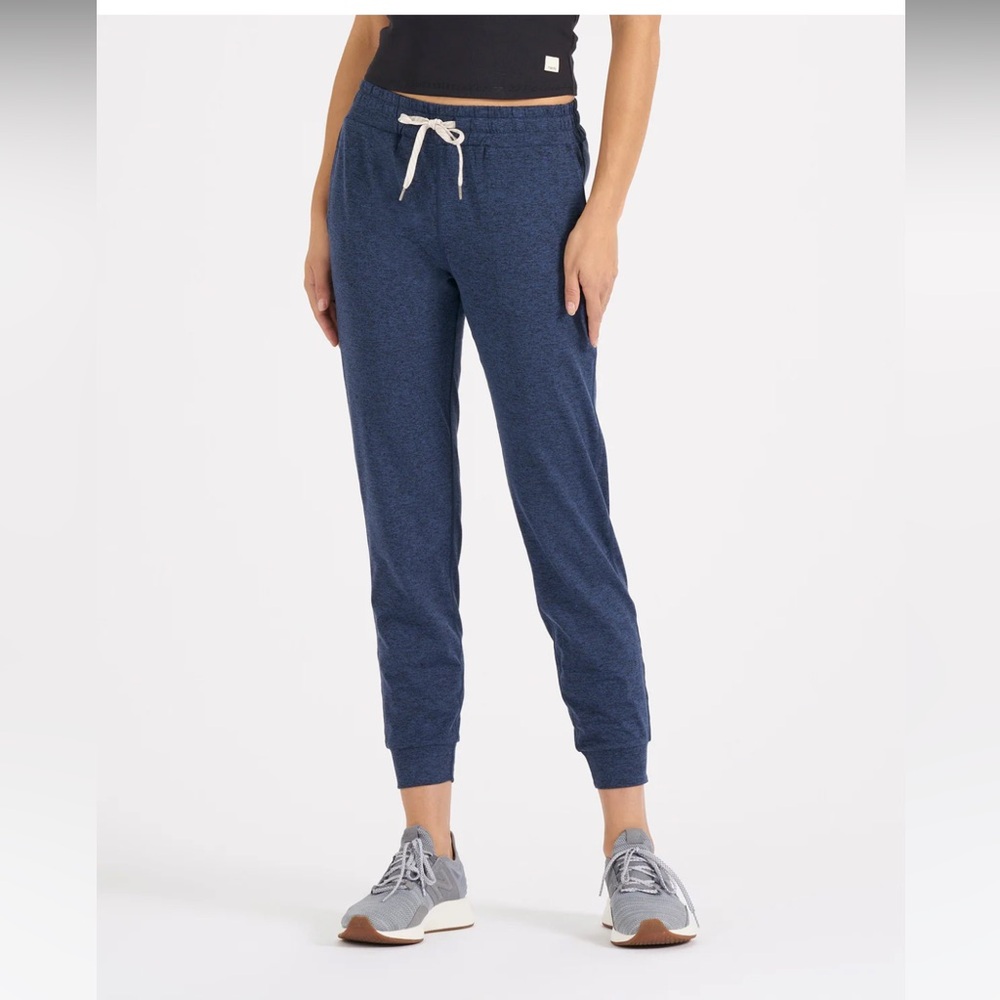 Vuori Performance Jogger Long Small Navy Heather